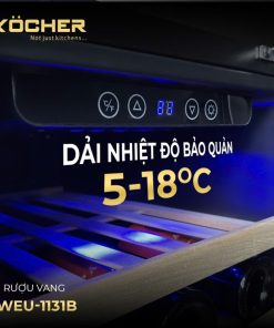 Tủ rượu vang Kocher KWEU-1131B - 26 Tủ rượu vang Kocher KWEU-1131B - 25