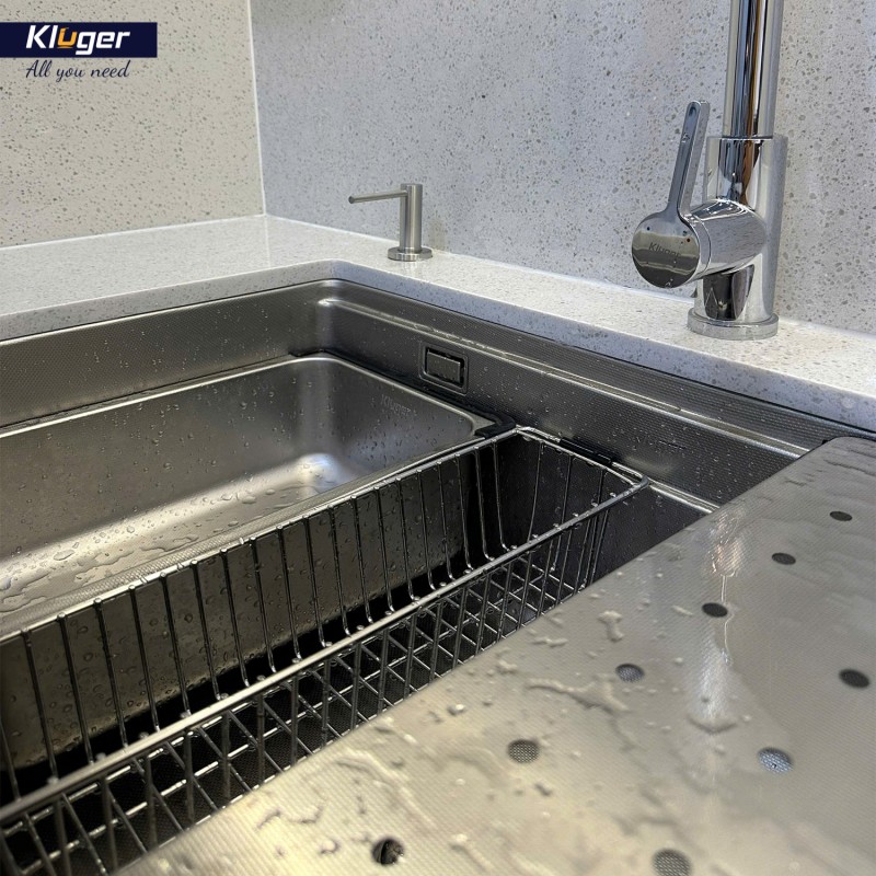 Chậu rửa bát KLUGER KWU8161FS-S76 Plus - 68 Chậu rửa bát KLUGER KWU8161FS-S76 Plus - 67