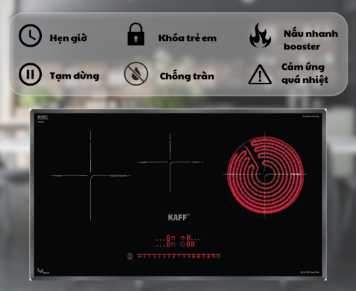 BẾP ĐIỆN TỪ KAFF KF-IC79H NEW PLUS - 11