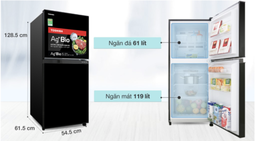 TỦ LẠNH TOSHIBA INVERTER GR B22VU UKG - 9