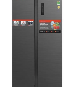 TỦ LẠNH TOSHIBA INVERTER SIDE BY SIDE GR RS696WI PMV(60) AG