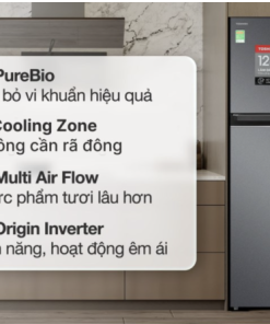 TỦ LẠNH TOSHIBA INVERTER GR RT535WEA PMV(06) MG