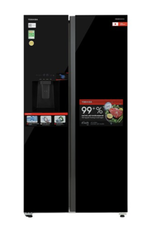 TỦ LẠNH TOSHIBA INVERTER SIDE BY SIDE GR RS755WIA PGV(22) XK