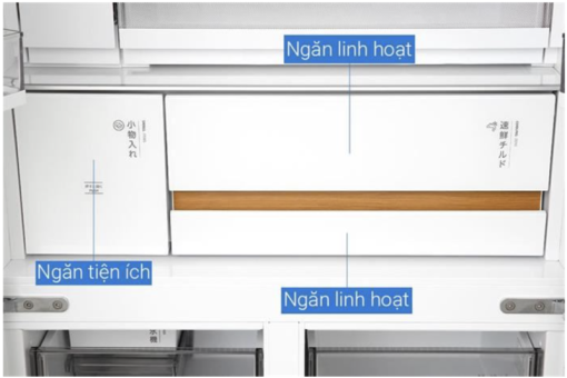TỦ LẠNH TOSHIBA INVERTER JAPANDI MULTI DOOR GR RF695WI PGV(67) - 3