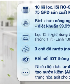 MÁY LỌC NƯỚC RO TOSHIBA TWP W2396SVN(M) - 32