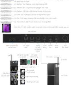 MÁY LỌC NƯỚC RO TOSHIBA TWP W2396SVN(M)