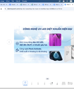 MÁY LỌC NƯỚC RO TOSHIBA TWP N2396SVN(W) - 30