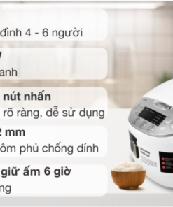 NỒI CƠM ĐIỆN TỬ TOSHIBA RC 18DH2PV(W)