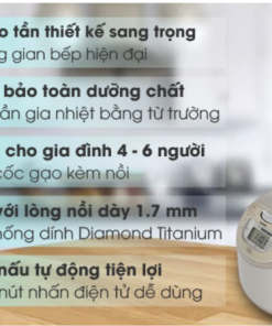 NỒI CƠM CAO TẦN TOSHIBA RC 18RH(CG)VN