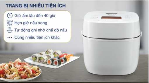 NỒI CƠM ÁP SUẤT CAO TẦN TOSHIBA RC 18VXWVN(W) - 7