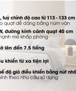 QUẠT ĐỨNG TOSHIBA F LSA20(H)VN 60W