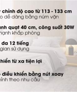 QUẠT ĐỨNG TOSHIBA F DSC80XVN(W) 25W