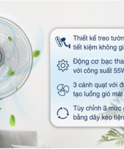 QUẠT TREO TƯỜNG TOSHIBA F AWZ50VN(H) 55W