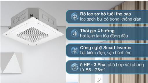 MÁY LẠNH ÂM TRẦN LG INVERTER ZTNQ48LMLA0