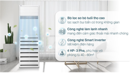 MÁY LẠNH TỦ ĐỨNG LG INVERTER ZPNQ36LR5A0