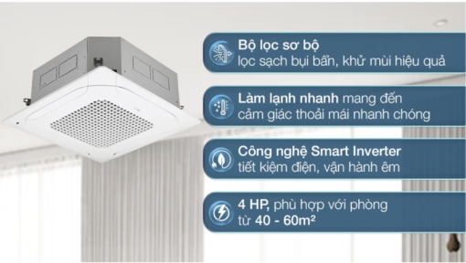MÁY LẠNH ÂM TRẦN LG INVERTER ZTNQ36GNLA0