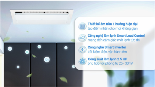 MÁY LẠNH ÂM TRẦN 1 HƯỚNG LG INVERTER ZTNQ24GTLA0