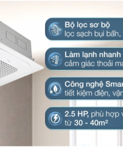 MÁY LẠNH ÂM TRẦN LG INVERTER ZTNQ24GPLA0