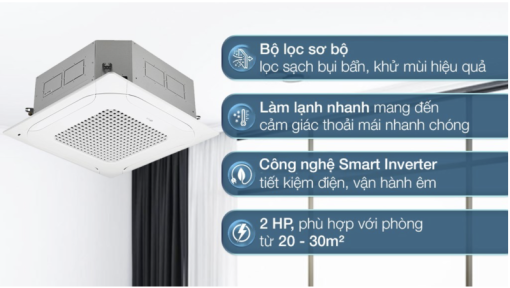 MÁY LẠNH ÂM TRẦN LG INVERTER ZTNQ18GPLA0
