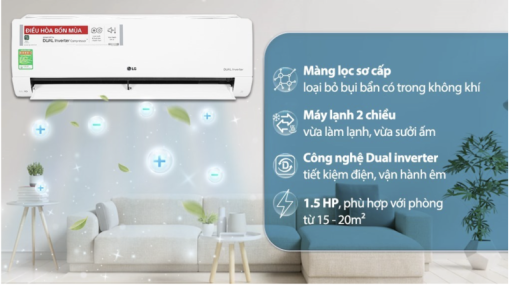 MÁY LẠNH 2 CHIỀU LG INVERTER B13END1