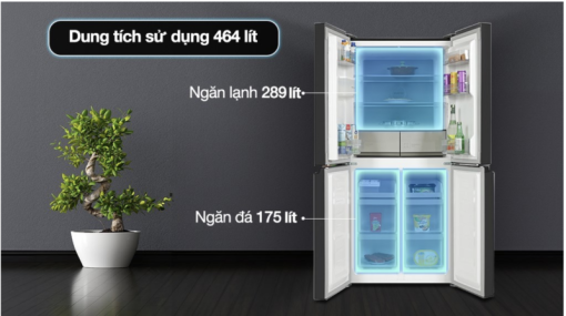 TỦ LẠNH HITACHI INVERTER MULTI DOOR HR4N7520DSWDXVN - 11