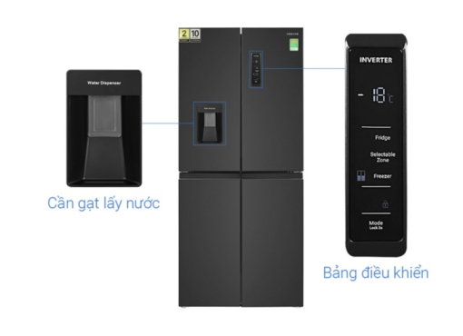 TỦ LẠNH HITACHI INVERTER MULTI DOOR HR4N7520DSWDXVN - 3