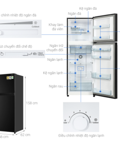 TỦ LẠNH HITACHI INVERTER HRTN5255MFUVN