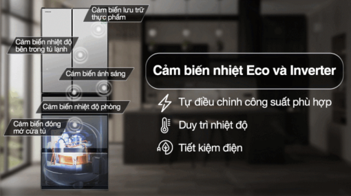 TỦ LẠNH HITACHI INVERTER MULTI DOOR R HW540RV(X) - 9