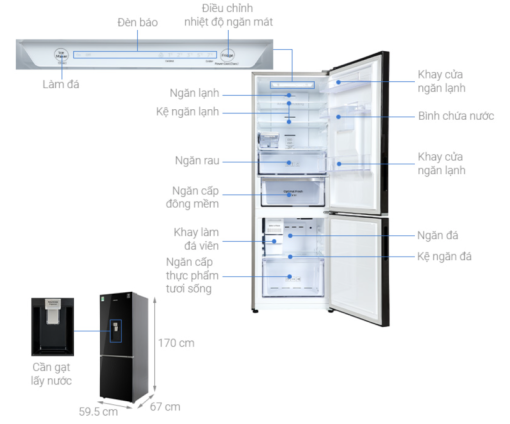 TỦ LẠNH SAMSUNG INVERTER RB30N4190BU/SV