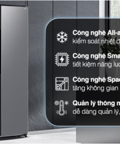 TỦ LẠNH SAMSUNG INVERTER SIDE BY SIDE RS57DG400EM9SV