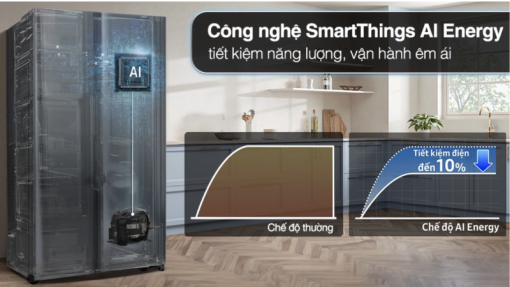 TỦ LẠNH SAMSUNG INVERTER SIDE BY SIDE RS57DG400EM9SV - 6