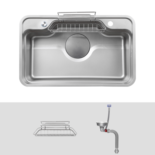 Chậu rửa bát KLUGER KF7848FS-S78 Basic