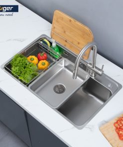 Chậu rửa bát KLUGER KH8048FS-S80 Plus - 26