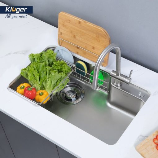 Chậu rửa bát KLUGER KH8048FS-S80 Plus - 10