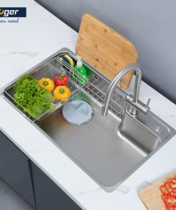 Chậu rửa bát KLUGER KH8048FS-S80 Plus - 28