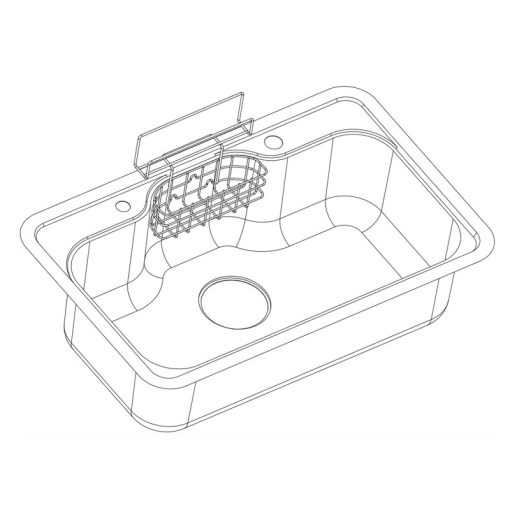 Chậu rửa bát KLUGER KT8050FB-S80 Plus - 23