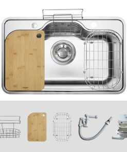 Chậu rửa bát KLUGER KT8050FS-S80 Plus - 25 Chậu rửa bát KLUGER KT8050FS-S80 Plus