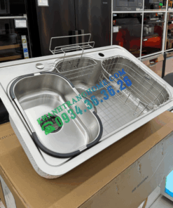 Chậu rửa bát KLUGER KT8050FS-S80 Plus