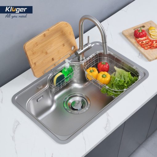 Chậu rửa bát KLUGER KT8050FS-S80 Plus - 8