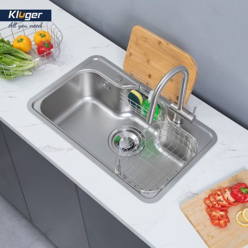 Chậu rửa bát KLUGER KT8050FS-S80 Plus - 12