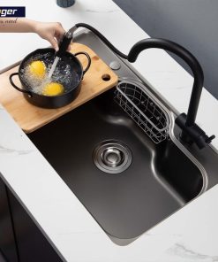 Chậu rửa bát KLUGER KW8151FB-S80 Plus - 37 Chậu rửa bát KLUGER KW8151FB-S80 Plus - 36