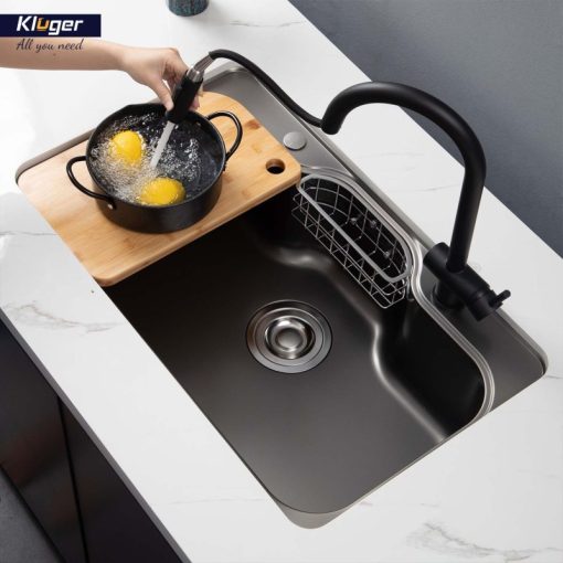 Chậu rửa bát KLUGER KW8151FB-S80 Plus - 8