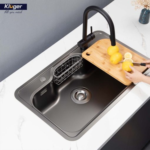 Chậu rửa bát KLUGER KW8151FB-S80 Plus - 10