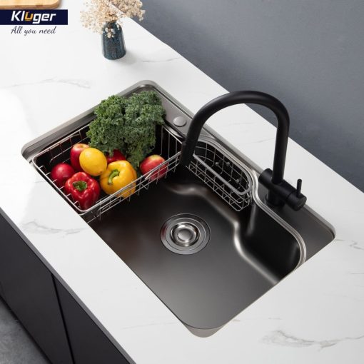 Chậu rửa bát KLUGER KW8151FB-S80 Plus - 12