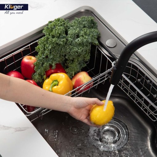 Chậu rửa bát KLUGER KW8151FB-S80 Plus - 14