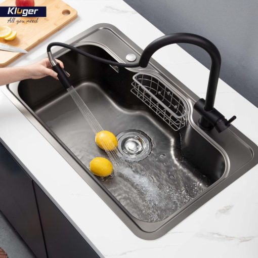Chậu rửa bát KLUGER KW8151FB-S80 Plus - 18