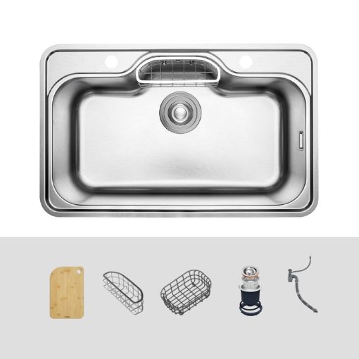 Chậu rửa bát KLUGER KW8151FS-S80 Plus