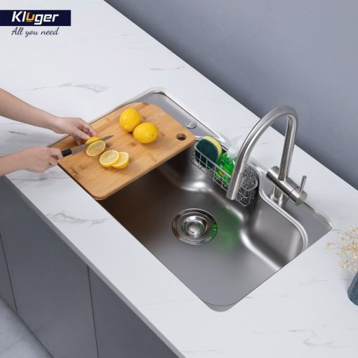 Chậu rửa bát KLUGER KW8151FS-S80 Plus - 4