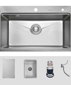 Chậu rửa bát KLUGER KW8181FS-S81 Plus