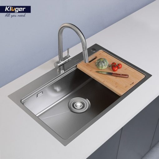 Chậu rửa bát KLUGER KW8181FS-S81 Plus - 4